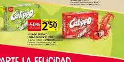 Supermercados MAS CALIPPO Helado fresa o lima/limón oferta