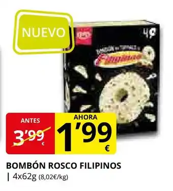 Supermercados MAS Bombón rosco filipinos oferta