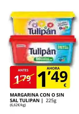 Supermercados MAS TULIPAN Margarina con o sin sal oferta