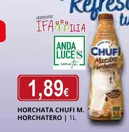 Supermercados MAS Horchata chufi m. horchatero oferta