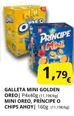 Supermercados MAS Galleta mini golden oreo oferta