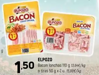 Coviran ELPOZO Bacon lonchas o tiras oferta