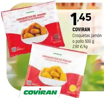 Coviran COVIRAN Croquetas jamón o pollo oferta