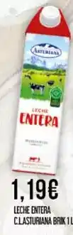 Claudio La asturiana - leche entera oferta
