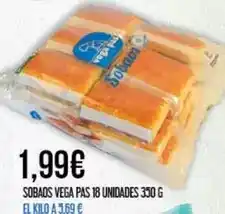 Claudio Vega - sobaos pas 18 unidades oferta