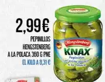 Claudio Pepinillos a la polaca oferta