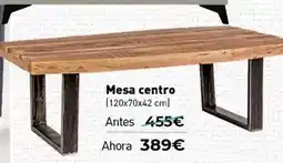 Mubak Mesa centro oferta