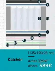 Mubak Colchón oferta