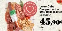 Gadis Rubio - lomo cebo campo iberico 50% raza iberica oferta