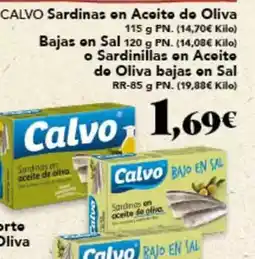 Gadis Calvo - sardinas en aceite de oliva oferta