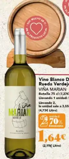 Gadis Viña marian - vino blanco d.o. rueda verdejo oferta