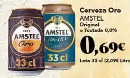 Gadis Amstel - cerveza oro oferta