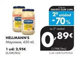 Supermercados Lupa Hellmann's - mayonesa oferta