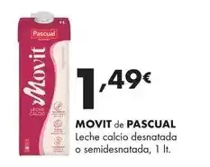 Supermercados Lupa Pascual - leche calcio desnatada o semidesnatada oferta