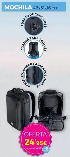 Supermercados Lupa Mochila oferta