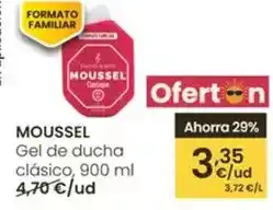Eroski Moussel - gel de ducha clasico oferta