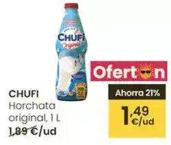 Eroski Chufi - horchata original oferta