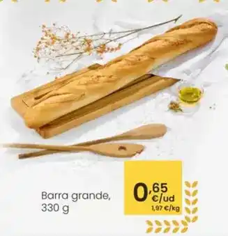 Eroski Barra grande oferta