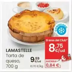 Eroski Lamastelle - tarta de queso oferta