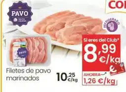 Eroski Coren - filetes de pavo marinados oferta