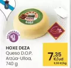 Eroski Hoxe - queso d.o.p. arzua-ulloa oferta