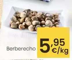 Eroski Berberecho oferta