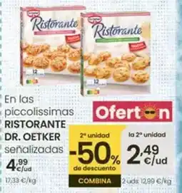 Eroski Dr oetker - en las piccolissimas ristorante oferta