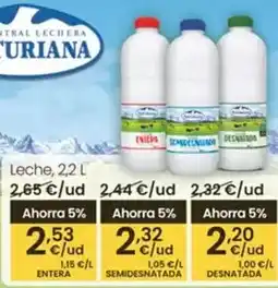 Eroski Central lechera asturiana - leche oferta