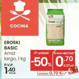 Eroski Eroski - basic arroz largo oferta
