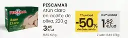 Eroski Pescamar - atun claro en aceite de oliva oferta