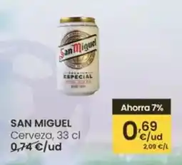 Eroski San miguel - cerveza oferta