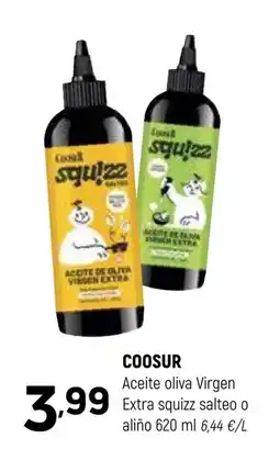 Coviran COOSUR Aceite oliva Virgen Extra squizz salteo o aliño oferta