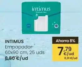 Eroski Intimus - empapador oferta