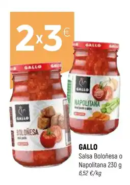 Coviran GALLO Salsa Boloñesa o Napolitana oferta