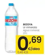 Eroski Bezoya - agua mineral oferta