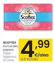 Eroski Scottex - papel higienico oferta