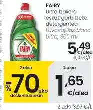 Eroski Fairy - lavavajillas mano ultra oferta