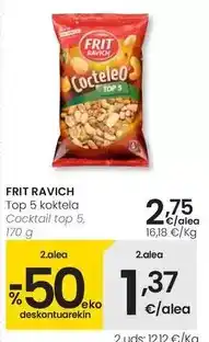 Eroski Frit ravich - cocktail top 5 oferta