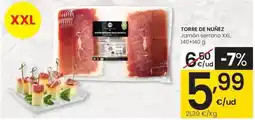 Eroski Torre de núñez - jamon serrano xxl oferta