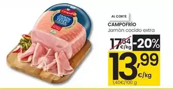 Eroski Campofrío - jamon cocido extra oferta