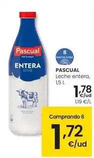 Eroski Pascual - leche entera oferta
