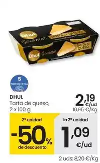 Eroski Dhul - tarta de queso oferta