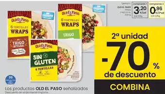 Eroski Old el paso - wrap mejicano oferta