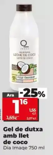 Dia Dia imaqe - gel de ducha con leche de coco oferta