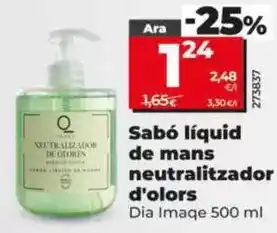 Dia Dia imaqe - jabon liquidos de manos neutralizador de olores oferta