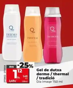 Dia Dia imaqe - gel de ducha dermo / thermal / tradicion oferta