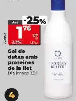 Dia Dia imaqe - gel de ducha con proteinas de la leche oferta