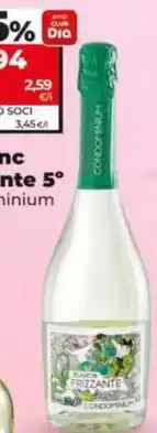 Dia Condominium - vino blanco frizzante 5º 75 cl oferta