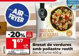 Dia Dia al punto - braseado de verduras con pollo asado oferta
