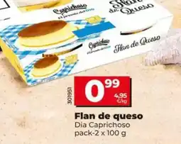 Dia Dia caprichoso - flan de queso pack-2 x 100 g oferta